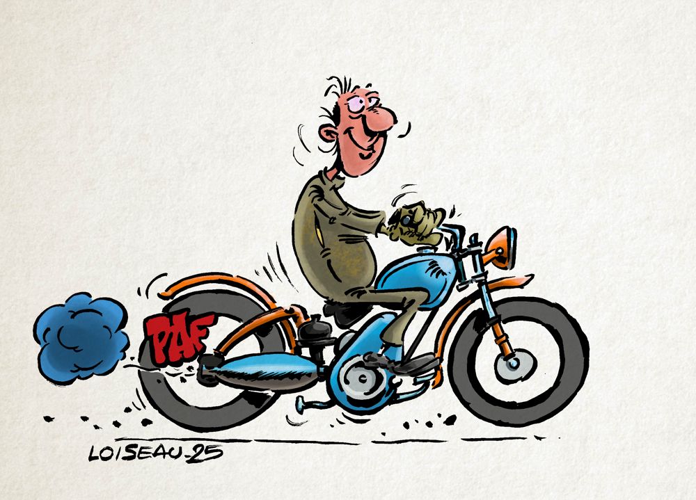 Première moto après toutes les dernières