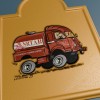 Camion à côté de la plaque
