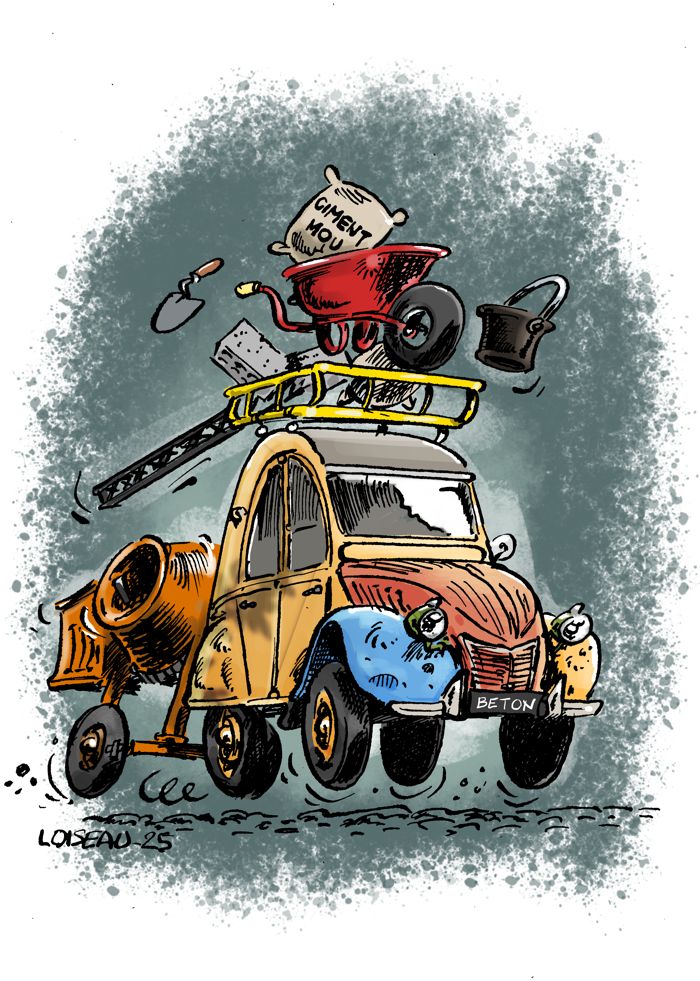 2cv de chantier