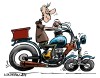 Une motocyclette à couper le souffle
